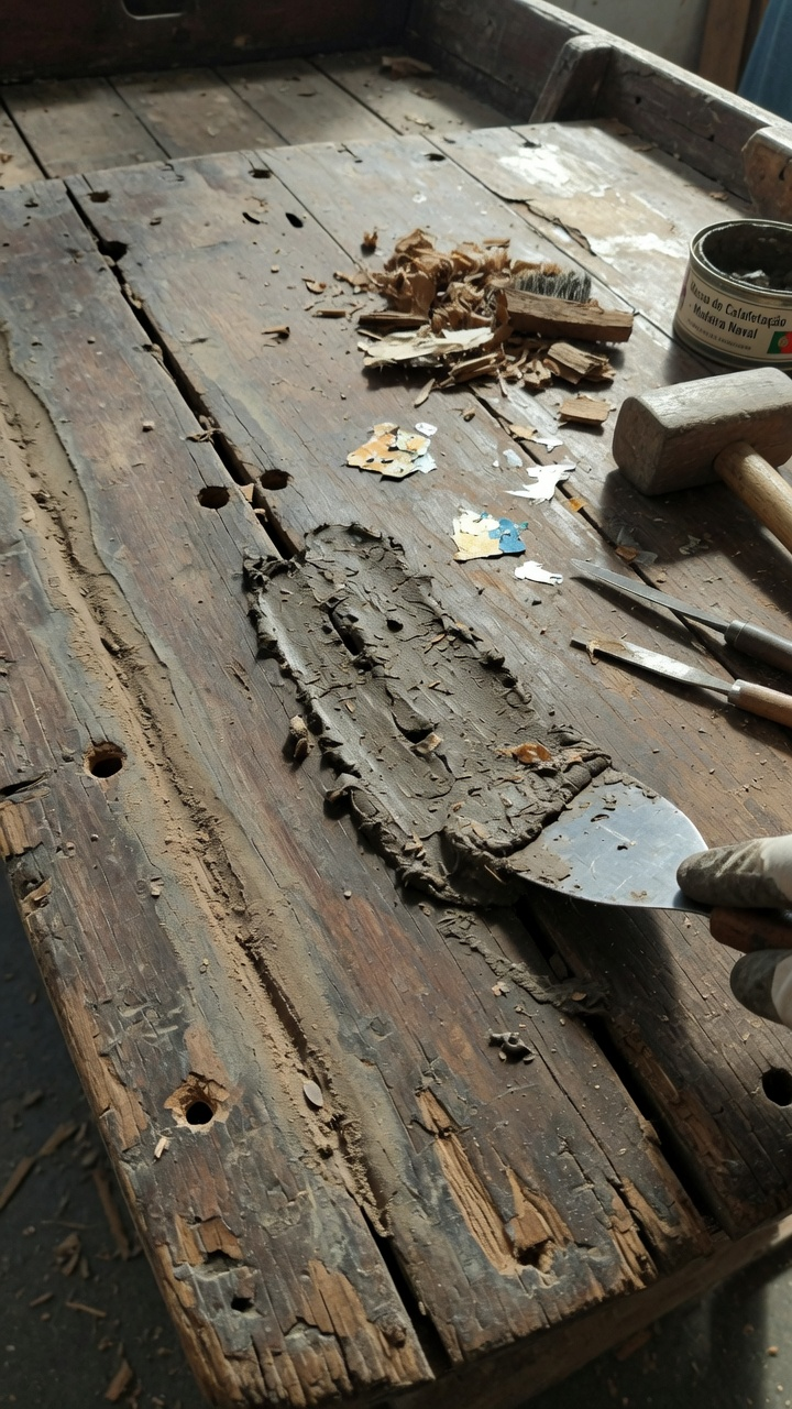 Calafetação e restauração